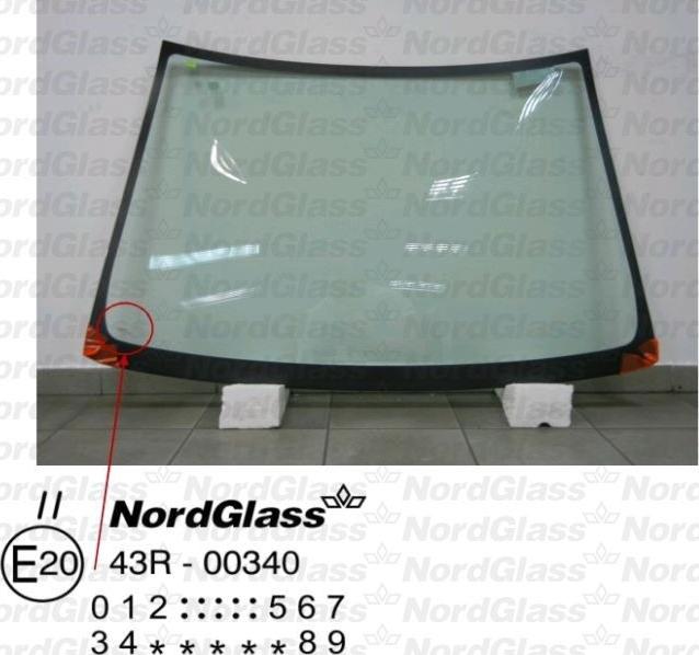 NordGlass 4043316 - Ветровое стекло avtokuzovplus.com.ua
