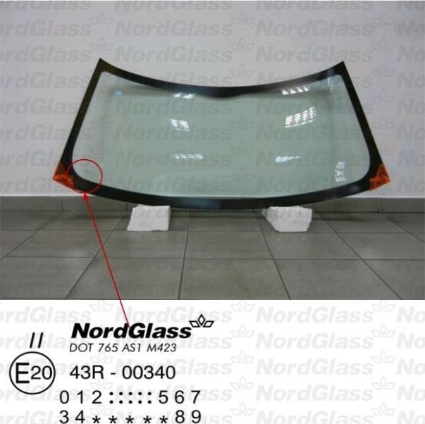 NordGlass 4043332 - Вітрове скло autocars.com.ua