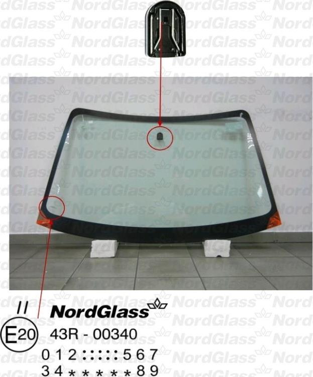 NordGlass 4043367 - Ветровое стекло avtokuzovplus.com.ua