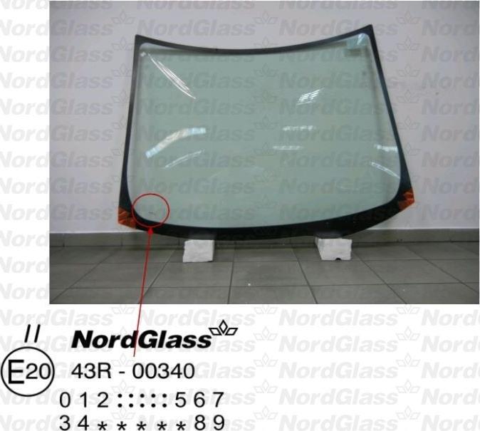 NordGlass 4043502 - Ветровое стекло avtokuzovplus.com.ua