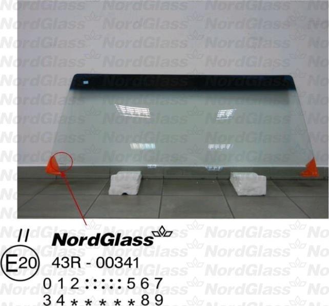 NordGlass 4043503 - Ветровое стекло avtokuzovplus.com.ua