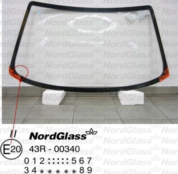 NordGlass 4043522 - Вітрове скло autocars.com.ua