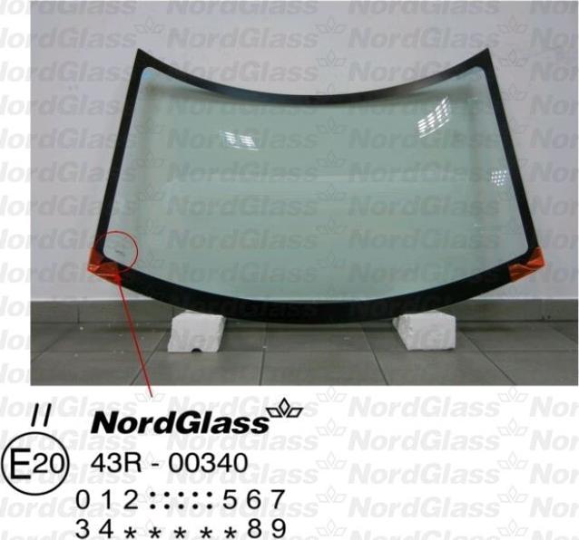 NordGlass 4043572 - Вітрове скло autocars.com.ua