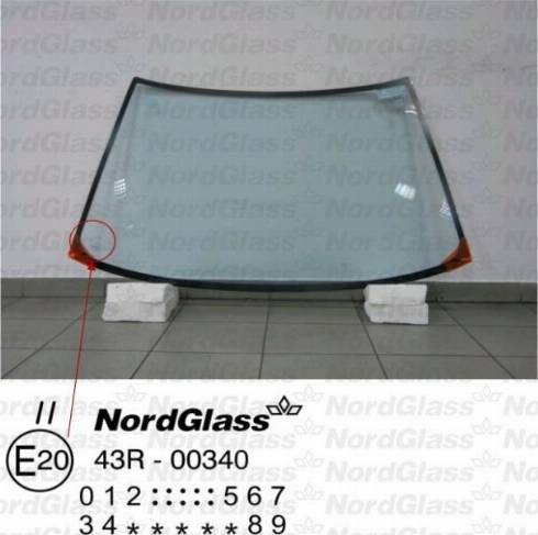 NordGlass 4043625 - Ветровое стекло avtokuzovplus.com.ua