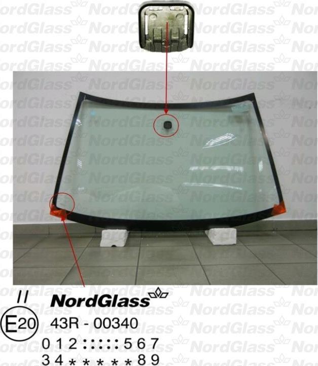 NordGlass 4043628 - Ветровое стекло avtokuzovplus.com.ua