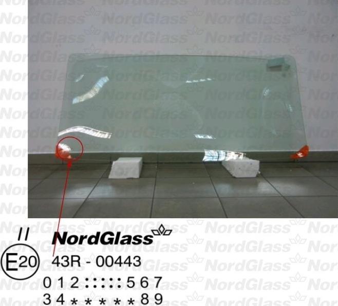 NordGlass 4043664 - Вітрове скло autocars.com.ua