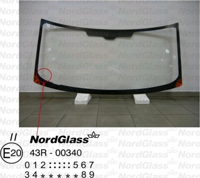 NordGlass 4043770 - Ветровое стекло avtokuzovplus.com.ua