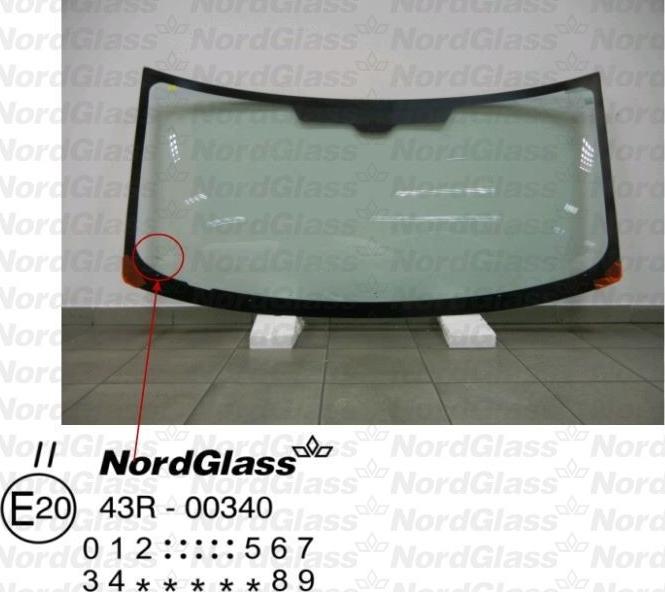 NordGlass 4043771 - Вітрове скло autocars.com.ua