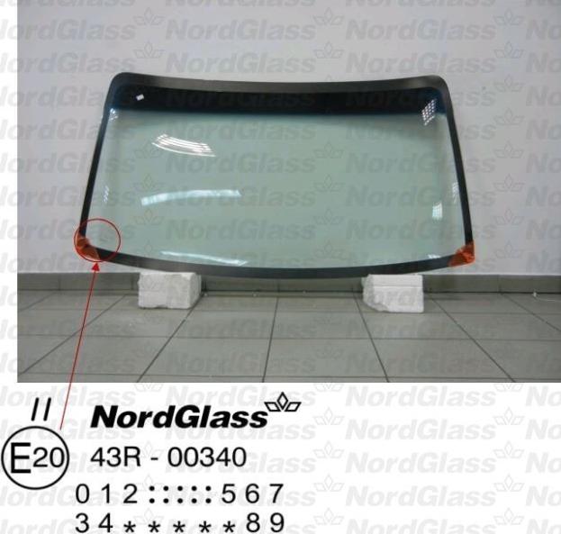 NordGlass 4043817 - Вітрове скло autocars.com.ua