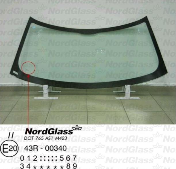 NordGlass 4043942 - Ветровое стекло avtokuzovplus.com.ua