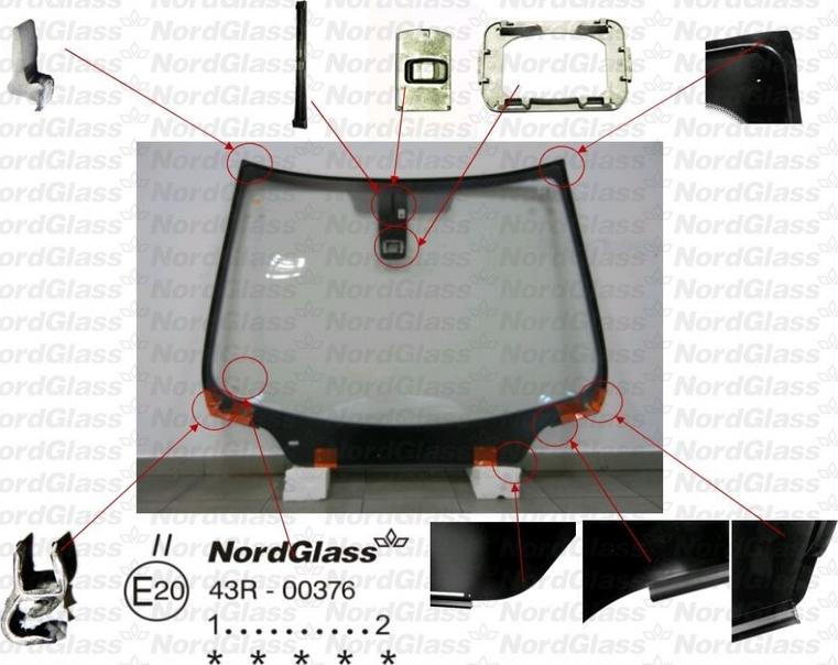 NordGlass 4044051 - Ветровое стекло avtokuzovplus.com.ua