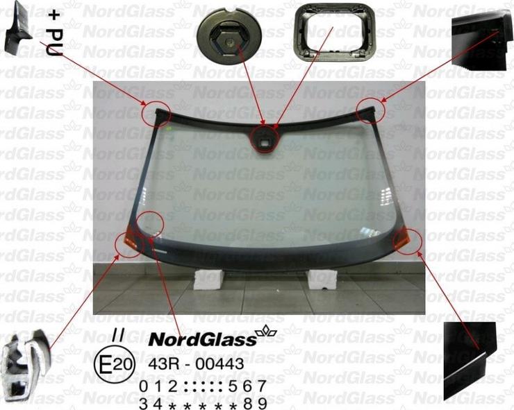 NordGlass 4044062 - Ветровое стекло avtokuzovplus.com.ua