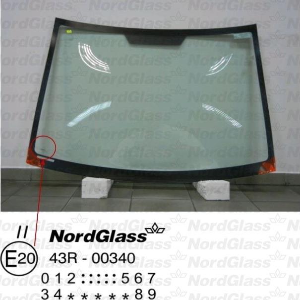 NordGlass 4044124 - Вітрове скло autocars.com.ua