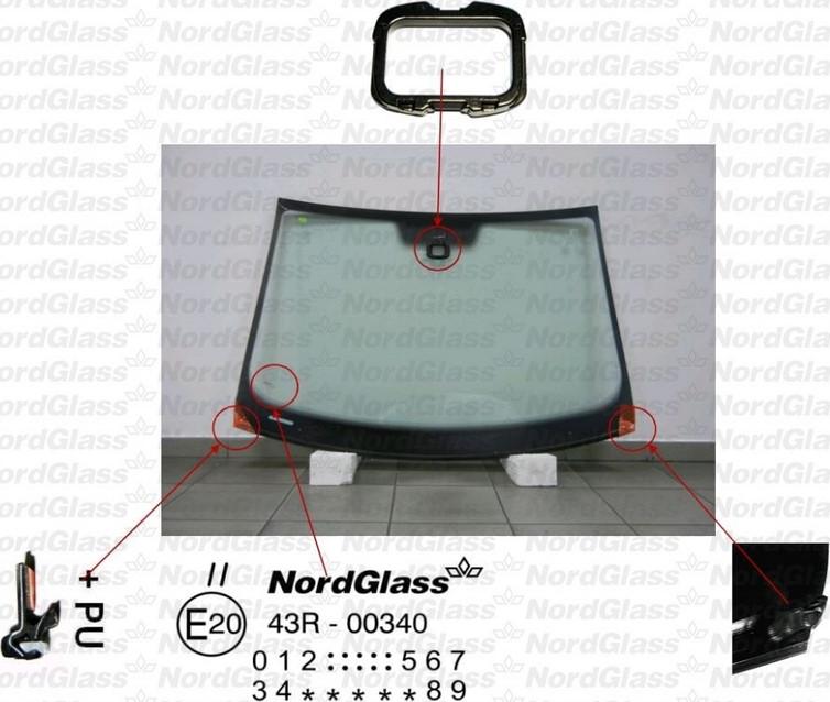 NordGlass 4044155 - Ветровое стекло avtokuzovplus.com.ua