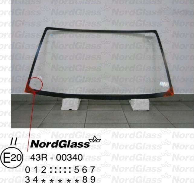 NordGlass 4044203 - Ветровое стекло avtokuzovplus.com.ua