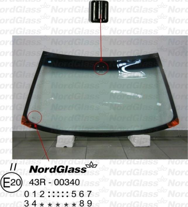 NordGlass 4044209 - Ветровое стекло avtokuzovplus.com.ua