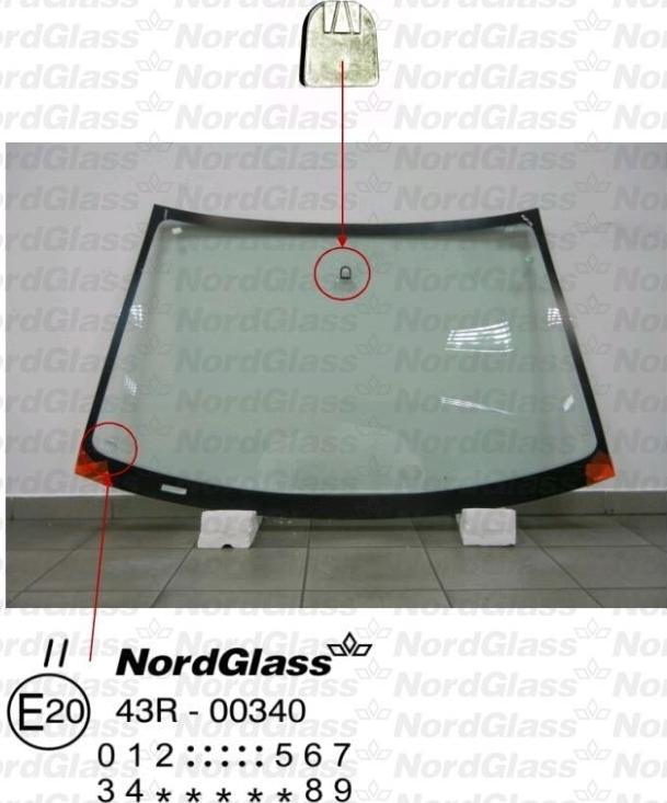 NordGlass 4044229 - Ветровое стекло avtokuzovplus.com.ua