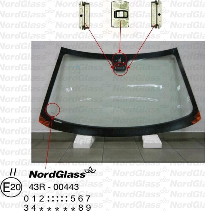 NordGlass 4044248 - Ветровое стекло avtokuzovplus.com.ua