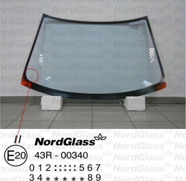 NordGlass 4044271 - Вітрове скло autocars.com.ua