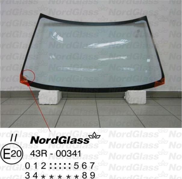 NordGlass 4044276 - Вітрове скло autocars.com.ua