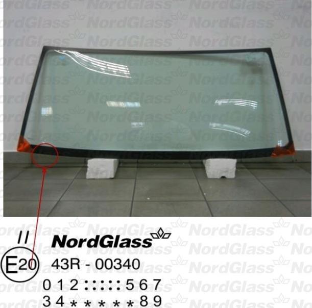 NordGlass 4044278 - Вітрове скло autocars.com.ua