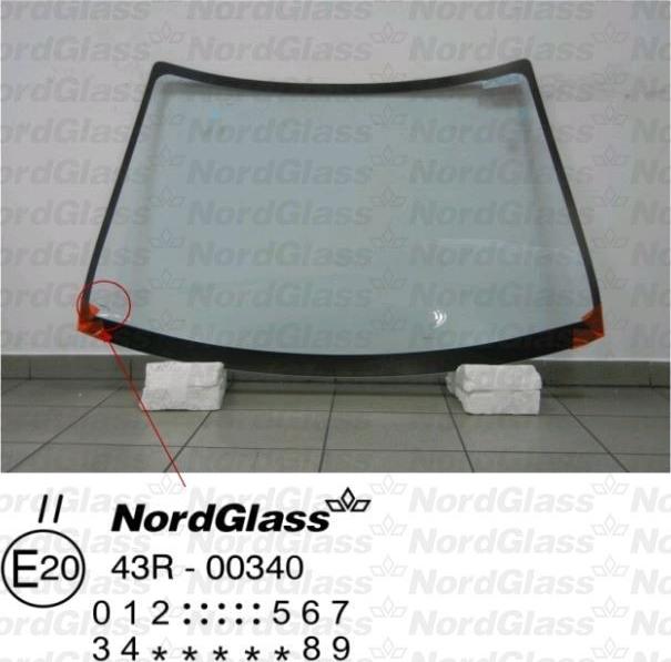 NordGlass 4044282 - Вітрове скло autocars.com.ua