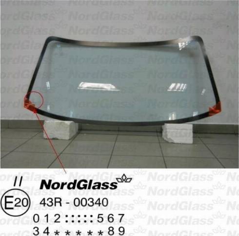 NordGlass 4044331 - Ветровое стекло avtokuzovplus.com.ua