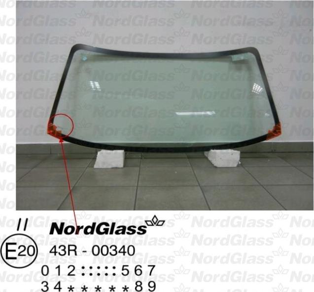 NordGlass 4044332 - Ветровое стекло avtokuzovplus.com.ua