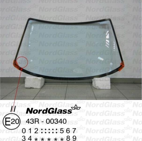 NordGlass 4044350 - Вітрове скло autocars.com.ua