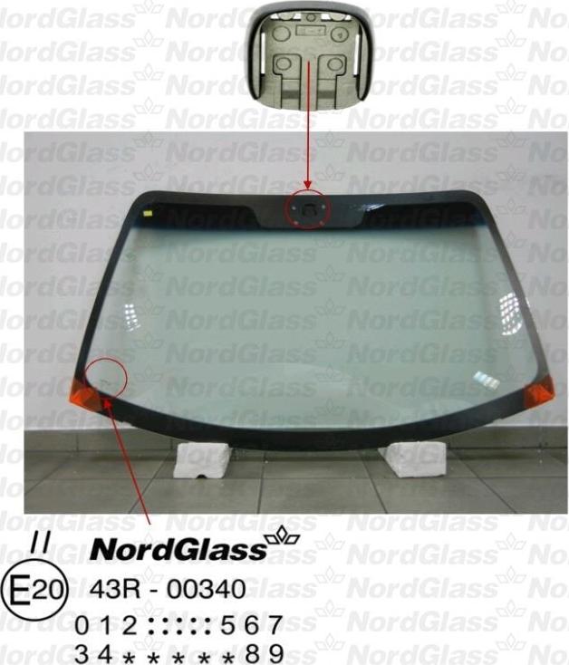 NordGlass 4044371 - Ветровое стекло avtokuzovplus.com.ua