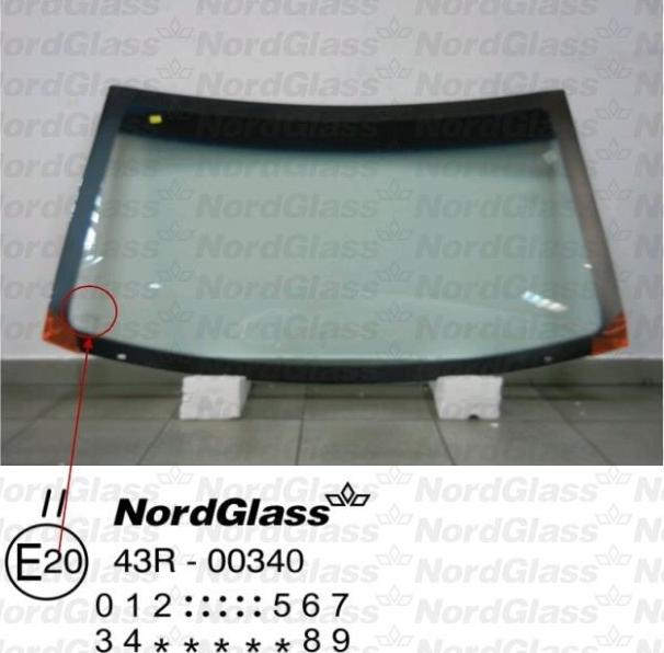 NordGlass 4044375 - Вітрове скло autocars.com.ua