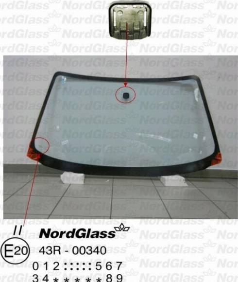 NordGlass 4044378 - Ветровое стекло avtokuzovplus.com.ua