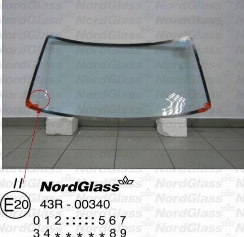 NordGlass 4044430 - Ветровое стекло avtokuzovplus.com.ua