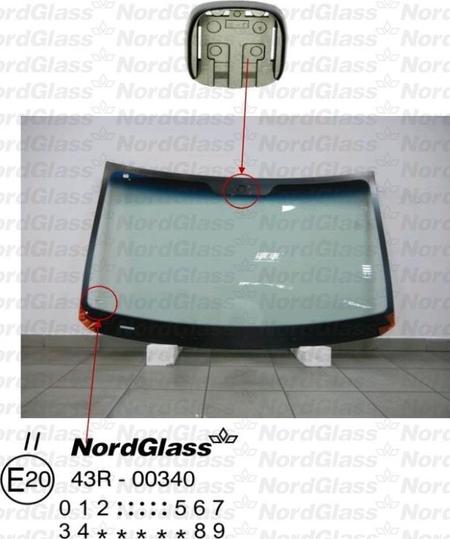 NordGlass 4044446 - Ветровое стекло avtokuzovplus.com.ua