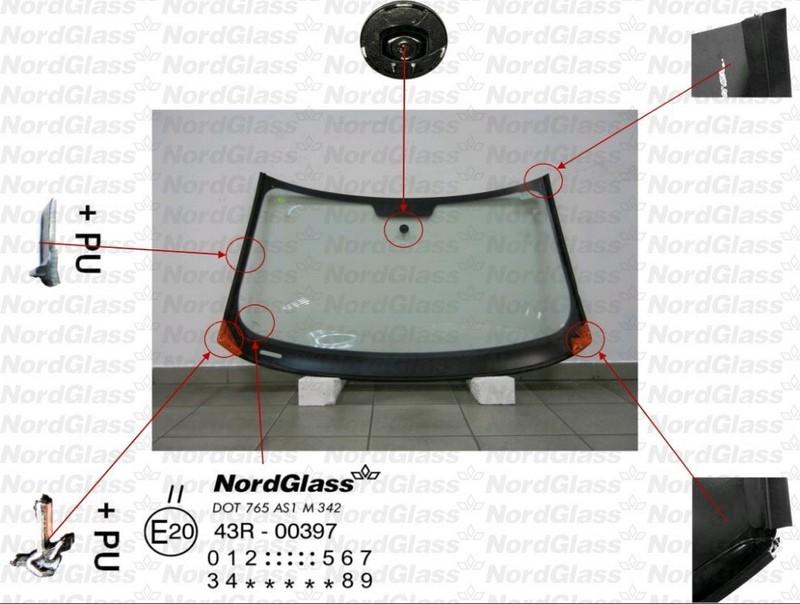 NordGlass 4044601 - Ветровое стекло avtokuzovplus.com.ua