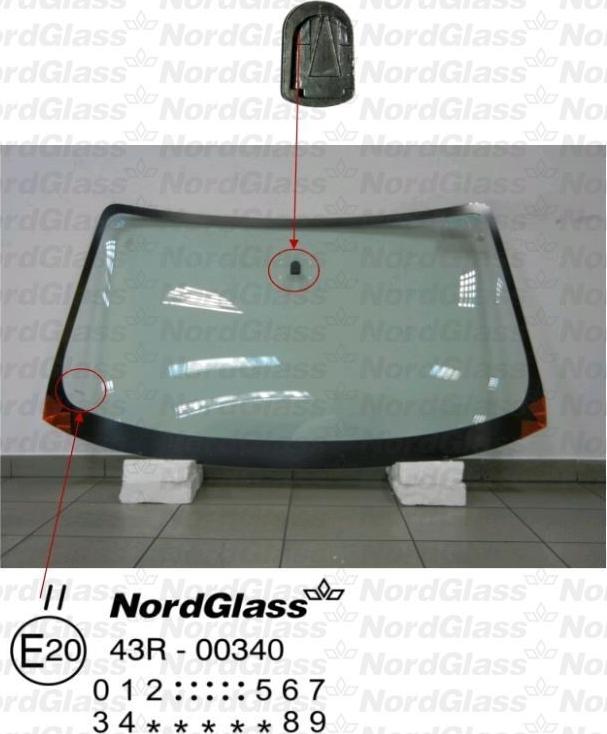 NordGlass 4044636 - Ветровое стекло avtokuzovplus.com.ua