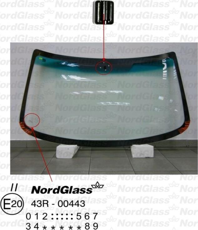 NordGlass 4044679 - Ветровое стекло avtokuzovplus.com.ua