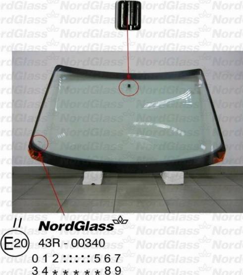 NordGlass 4044765 - Ветровое стекло avtokuzovplus.com.ua