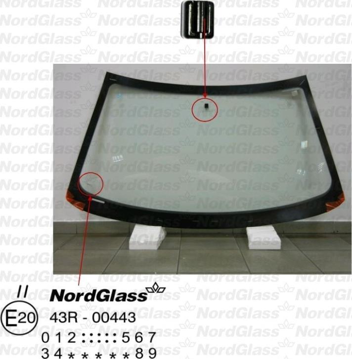NordGlass 4044768 - Ветровое стекло avtokuzovplus.com.ua