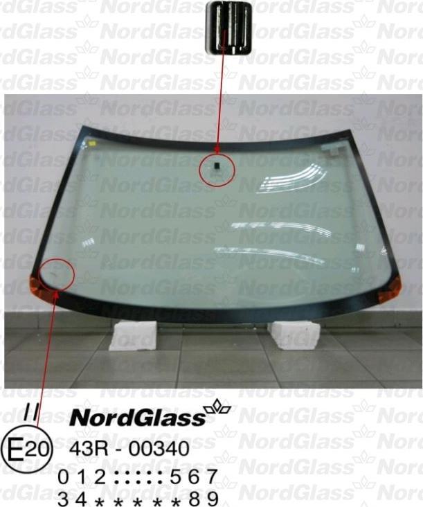 NordGlass 4044873 - Ветровое стекло avtokuzovplus.com.ua