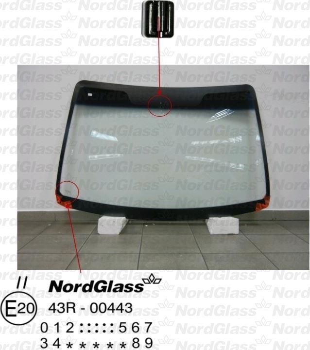 NordGlass 4045003 - Вітрове скло autocars.com.ua