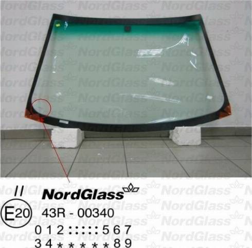 NordGlass 4045067 - Ветровое стекло avtokuzovplus.com.ua