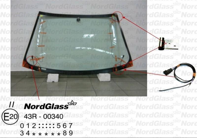 NordGlass 4045068 - Ветровое стекло avtokuzovplus.com.ua