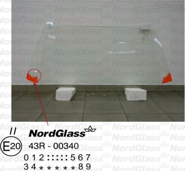 NordGlass 4045095 - Вітрове скло autocars.com.ua