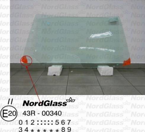 NordGlass 4045102 - Ветровое стекло avtokuzovplus.com.ua