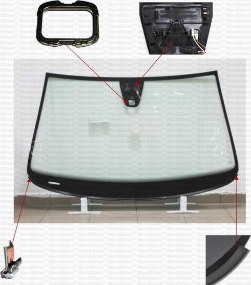 NordGlass 4045140 - Вітрове скло autocars.com.ua