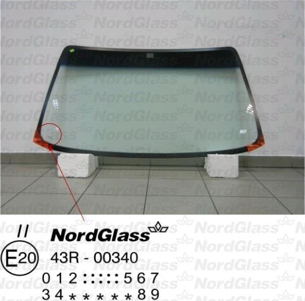 NordGlass 4045211 - Вітрове скло autocars.com.ua