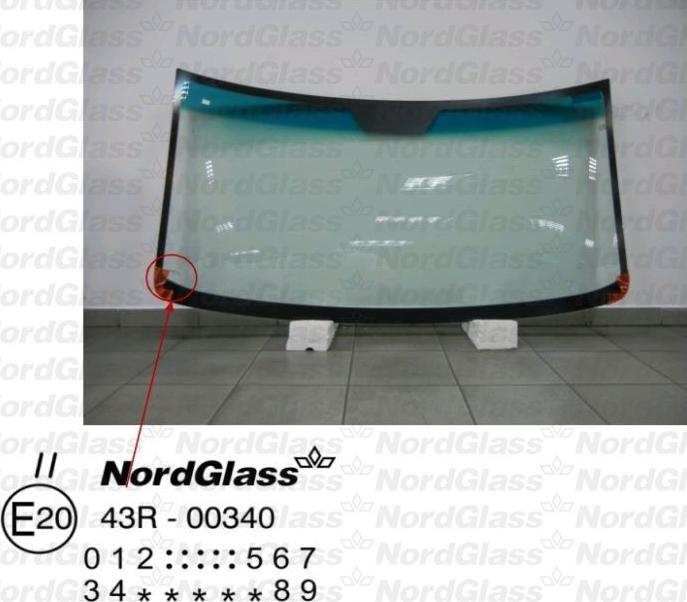 NordGlass 4046136 - Ветровое стекло avtokuzovplus.com.ua