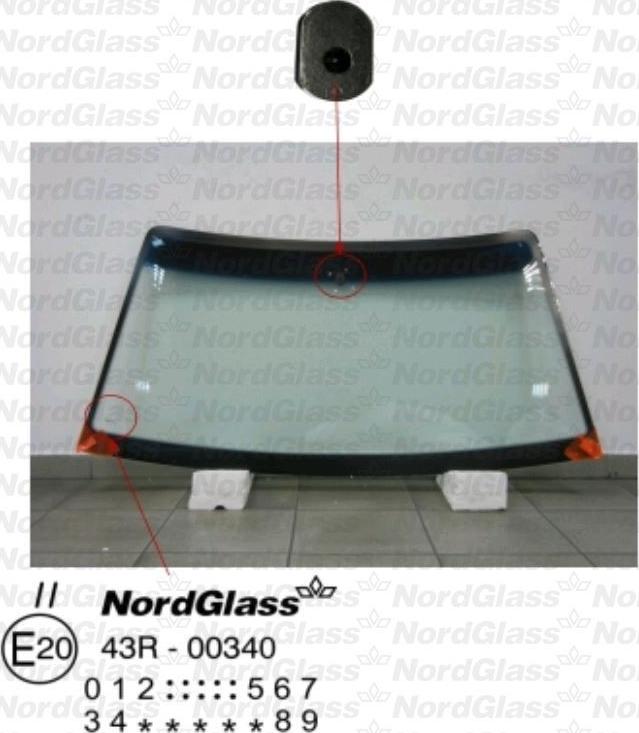NordGlass 4045238 - Вітрове скло autocars.com.ua