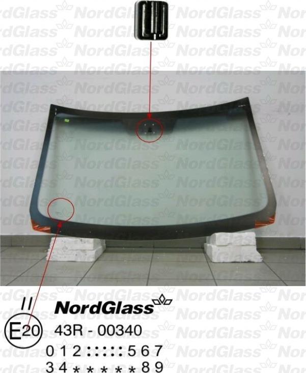 NordGlass 4045261 - Ветровое стекло avtokuzovplus.com.ua